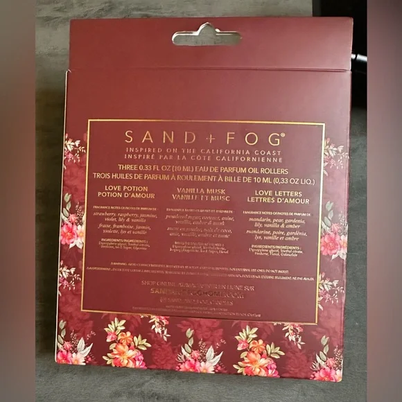 NWOT Sand + Fog Scent Oil Rollers Set - Picture 2 of 6